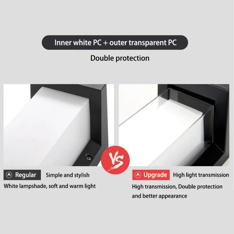LED Outdoor Lights Motion Sensor Outdoor Wall Light Waterproof IP65 Outdoor Wall Lamp Street lamp Garden Lights Outdoor Lighting