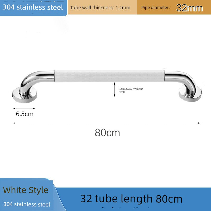 304 Stainless Steel Toilet Handrail for the Handicapped