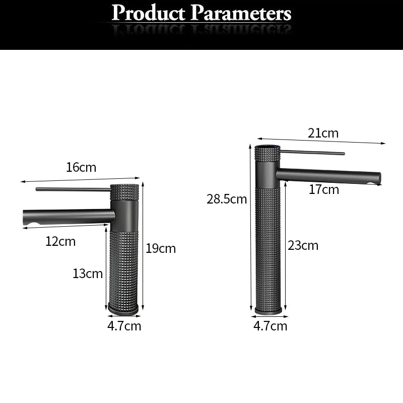 Black Basin Faucet Bathroom Washbasin Water Mixer Tap Hot Cold Water Basin Sink Tap Bathroom Faucet Tap Brushed Gold Faucet