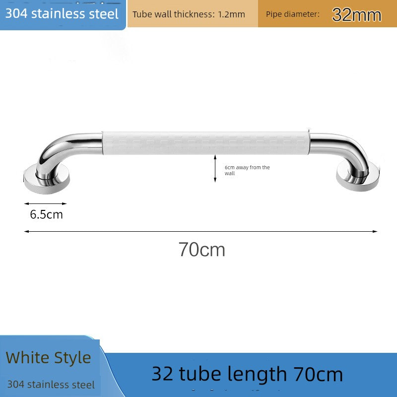 304 Stainless Steel Toilet Handrail for the Handicapped