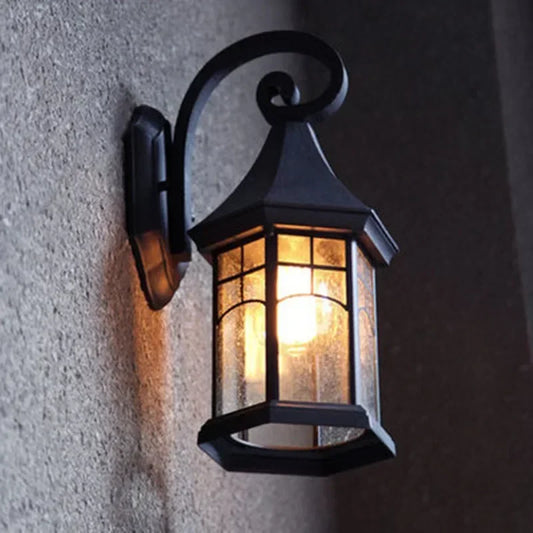 Foyer Lamp Retro Europe Waterproof  Wall Light Outdoor Lighting Mediterranean Home Decor Fixtures Industrial Sconce Porch Lights