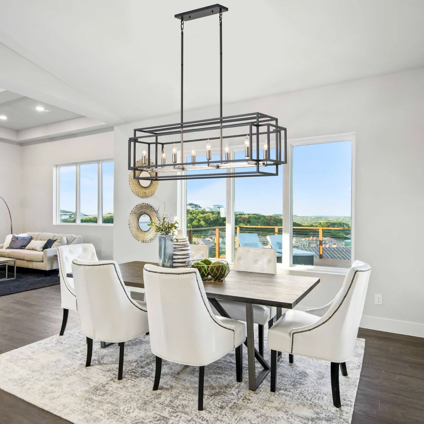 Retro Industrial Chandelier for Table Dining Room Kitchen Island Bar Light Pendant Lighting Lamps Home Decor Lusters Luminaires